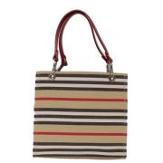 Pre-owned Canvas handbags Burberry Vintage , Multicolor , Dames