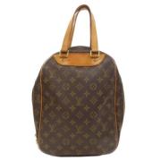 Pre-owned Canvas handbags Louis Vuitton Vintage , Brown , Dames