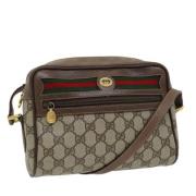 Pre-owned Leather gucci-bags Gucci Vintage , Brown , Dames