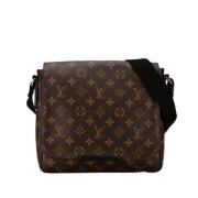 Pre-owned Canvas shoulder-bags Louis Vuitton Vintage , Brown , Dames