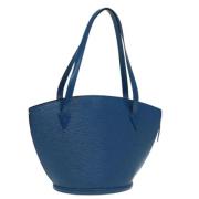 Pre-owned Leather louis-vuitton-bags Louis Vuitton Vintage , Blue , Da...