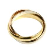 Pre-owned Rose Gold rings Cartier Vintage , Yellow , Unisex