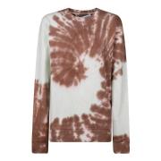 Kat Tie Dye Sweatshirt JW Anderson , Brown , Dames