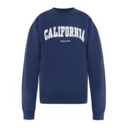 Sweatshirt uit de Wall Street collectie Sporty & Rich , Blue , Unisex