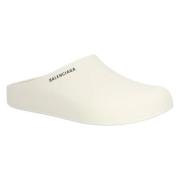 Rubber mules Balenciaga , White , Heren