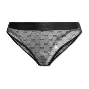 Logo briefs Dsquared2 , Black , Dames