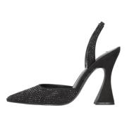 Met hak zwart Steve Madden , Black , Dames