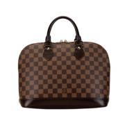 Pre-owned Canvas louis-vuitton-bags Louis Vuitton Vintage , Brown , Da...