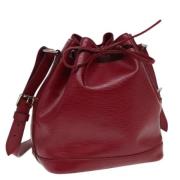 Pre-owned Leather louis-vuitton-bags Louis Vuitton Vintage , Red , Dam...