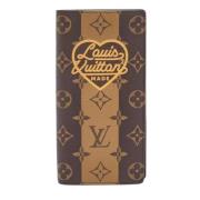 Pre-owned Canvas wallets Louis Vuitton Vintage , Brown , Heren