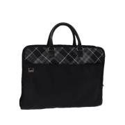 Pre-owned Nylon handbags Burberry Vintage , Black , Dames