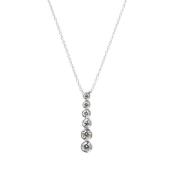 Pre-owned Platinum necklaces Tiffany & Co. Pre-owned , Gray , Dames