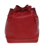 Pre-owned Leather louis-vuitton-bags Louis Vuitton Vintage , Red , Dam...