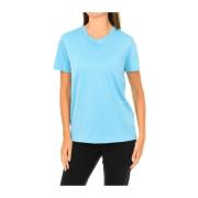 Korte mouw ronde hals T-shirt Calvin Klein , Blue , Dames