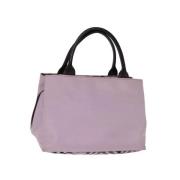 Pre-owned Nylon handbags Burberry Vintage , Pink , Dames