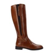 Leren Dameslaarzen Elegant Stijl Nerogiardini , Brown , Dames