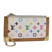 Pre-owned Canvas wallets Louis Vuitton Vintage , White , Dames