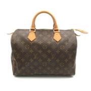 Pre-owned Canvas louis-vuitton-bags Louis Vuitton Vintage , Brown , Da...