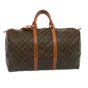 Pre-owned Canvas louis-vuitton-bags Louis Vuitton Vintage , Brown , Da...