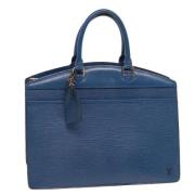 Pre-owned Leather louis-vuitton-bags Louis Vuitton Vintage , Blue , Da...