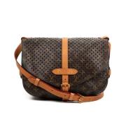 Pre-owned Coated canvas shoulder-bags Louis Vuitton Vintage , Brown , ...