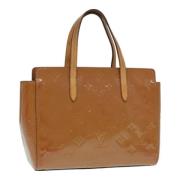 Pre-owned Leather louis-vuitton-bags Louis Vuitton Vintage , Beige , D...