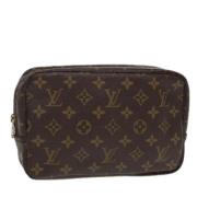 Pre-owned Canvas louis-vuitton-bags Louis Vuitton Vintage , Brown , Da...