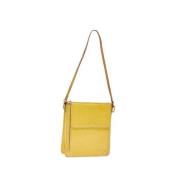 Pre-owned Leather louis-vuitton-bags Louis Vuitton Vintage , Yellow , ...