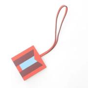 Pre-owned Leather key-holders Hermès Vintage , Red , Dames