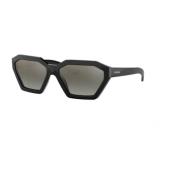 Geometrische Stoere Zonnebril Prada , Black , Heren