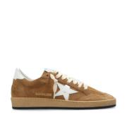 Bruine Suède Ster Sneakers Golden Goose , Brown , Dames