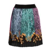 Fuchsia Rok Trendy Stijl Versace Jeans Couture , Pink , Dames