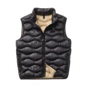 Gewatteerd Vest Danny Zwart Blauer , Black , Heren