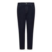 Blauwe Slim Fit Capri Jeans Michael Coal , Blue , Heren