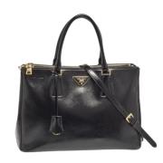 Pre-owned Leather prada-bags Prada Vintage , Black , Dames