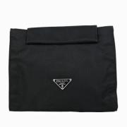 Pre-owned Fabric clutches Prada Vintage , Black , Dames