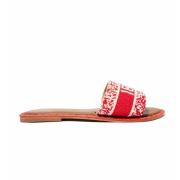 Rode Ibiza Sandalen De Siena , Red , Dames