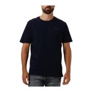 Heren Regular Fit Crewneck T-shirt Pure Path , Blue , Heren