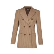 Stijlvolle Blazer Jas voor Vrouwen Liu Jo , Brown , Dames