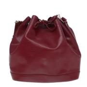 Pre-owned Leather louis-vuitton-bags Louis Vuitton Vintage , Red , Dam...