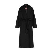 Stijlvolle Jas voor Vrouwen Max Mara , Black , Dames