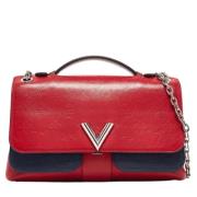 Pre-owned Leather louis-vuitton-bags Louis Vuitton Vintage , Red , Dam...