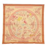 Pre-owned Silk scarves Hermès Vintage , Multicolor , Dames