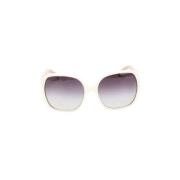 Pre-owned Fabric sunglasses Burberry Vintage , White , Dames