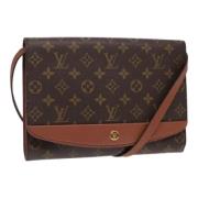 Pre-owned Canvas louis-vuitton-bags Louis Vuitton Vintage , Brown , Da...