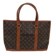 Pre-owned Canvas louis-vuitton-bags Louis Vuitton Vintage , Brown , Da...