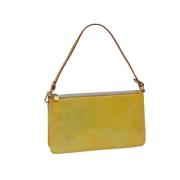 Pre-owned Leather louis-vuitton-bags Louis Vuitton Vintage , Yellow , ...