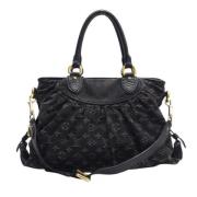 Pre-owned Canvas louis-vuitton-bags Louis Vuitton Vintage , Black , Da...