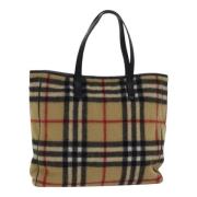 Pre-owned Fabric shoulder-bags Burberry Vintage , Brown , Dames