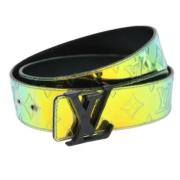 Pre-owned Canvas belts Louis Vuitton Vintage , Multicolor , Dames